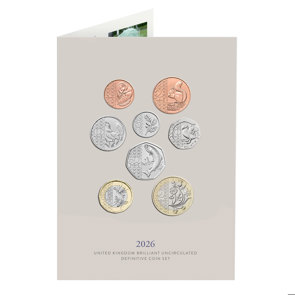 The 2026 United Kingdom Brilliant Uncirculated Definitive Coin Set